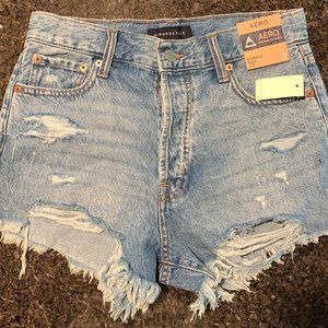 aeropostale 2.5" boyfriend jean shorts